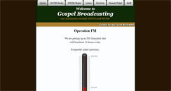 Desktop Screenshot of gbiradio.org